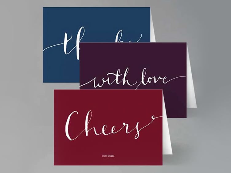 Handsome Scribbling Greeting Card