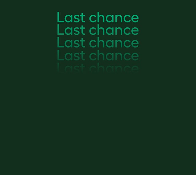 Last Chance To Buy