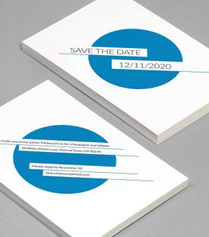 Constructivism Invitation design