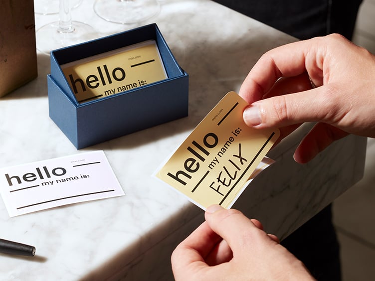 Name Tag Stickers