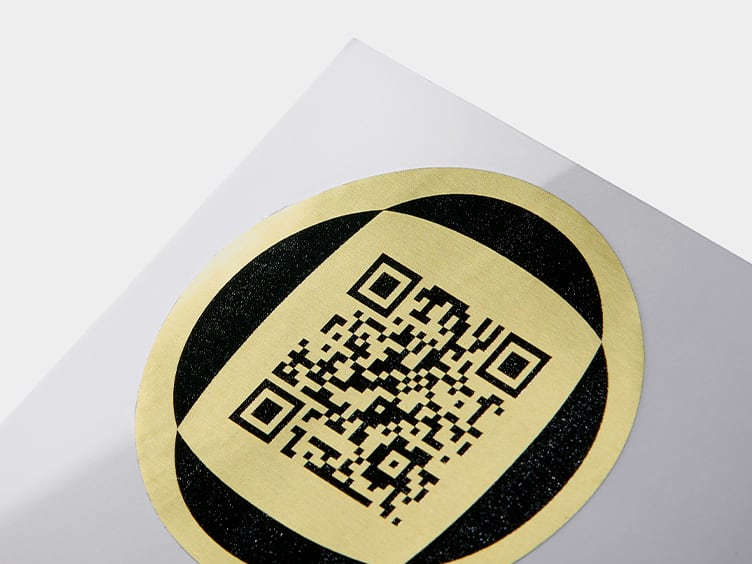 Gold Metallic Stickers
