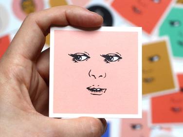 12 creative Square Business Card designs