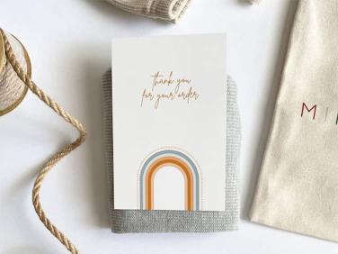 6 wonderfully creative Thank You Card designs