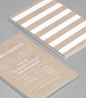 Rock vs Paper Invitation design