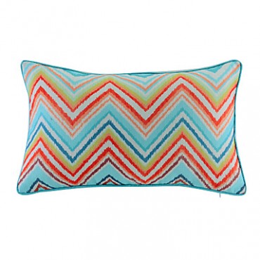 Polyester Pillow With Insert,Striped Casual